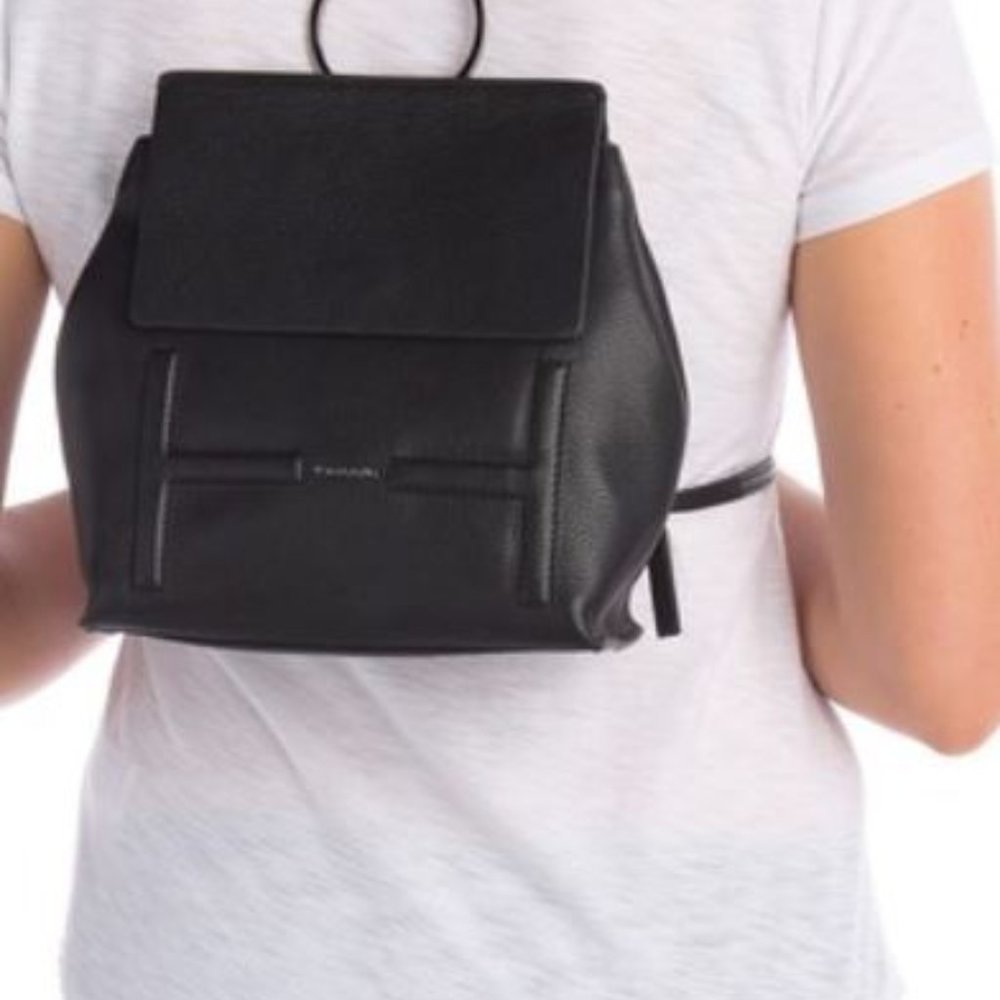 T Tahari Holly Leather Backpack